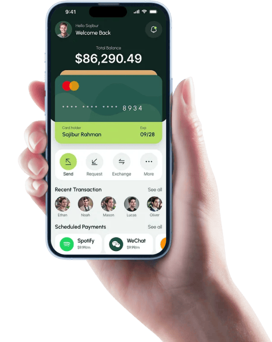 Loan management in app